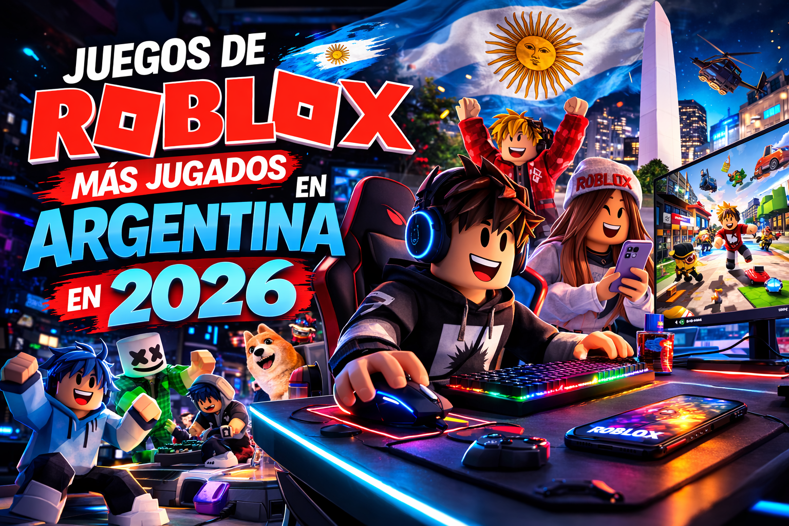 Juegos Roblox Más Jugados en México 2026