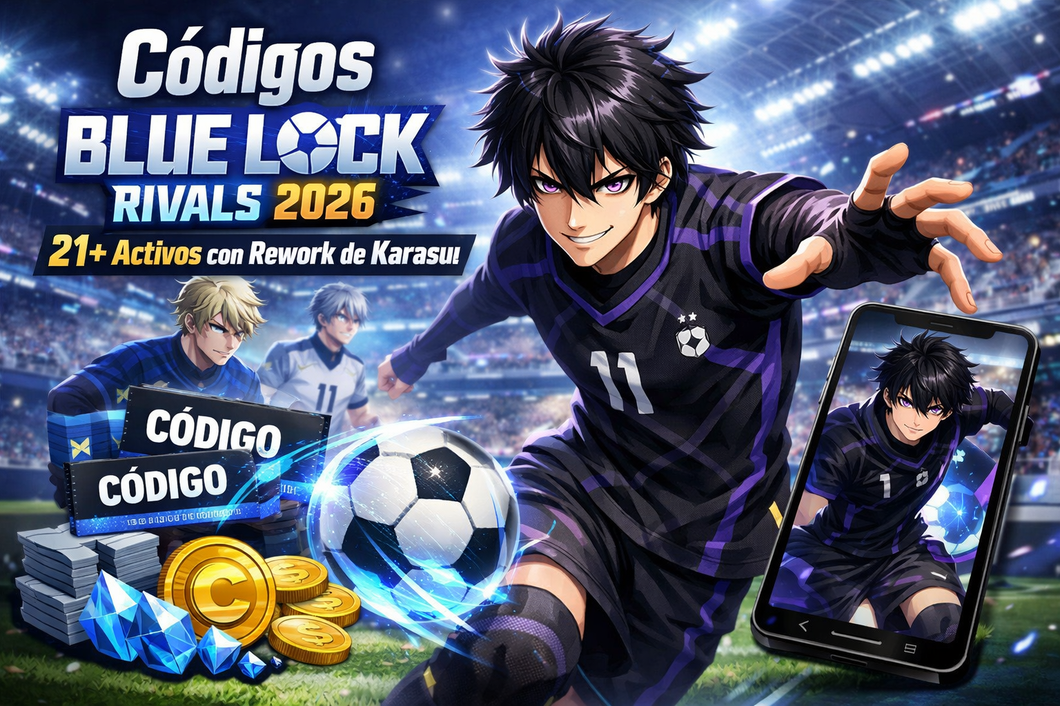 Códigos Blue Lock Rivals Abril 2026 ✅